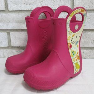 Crocs #2033821 Water Rain Boots Child Shoe Outdoor Footwear Shoes Boots C 11